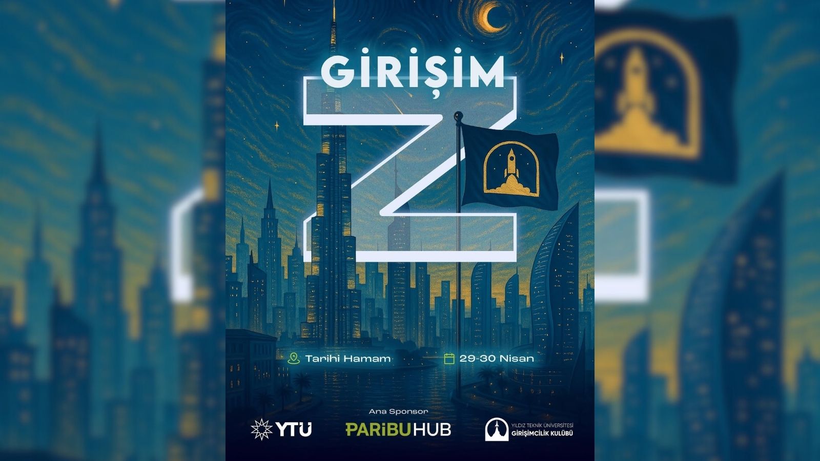 Girişimcilik Rüzgarı YTÜ’de Esiyor: “Girişim’Z 2025” İçin Başvurular Başladı 1 girisimcilik ruzgari ytude esiyor girisimz 2025 icin basvurular basladi qrw4E2SS