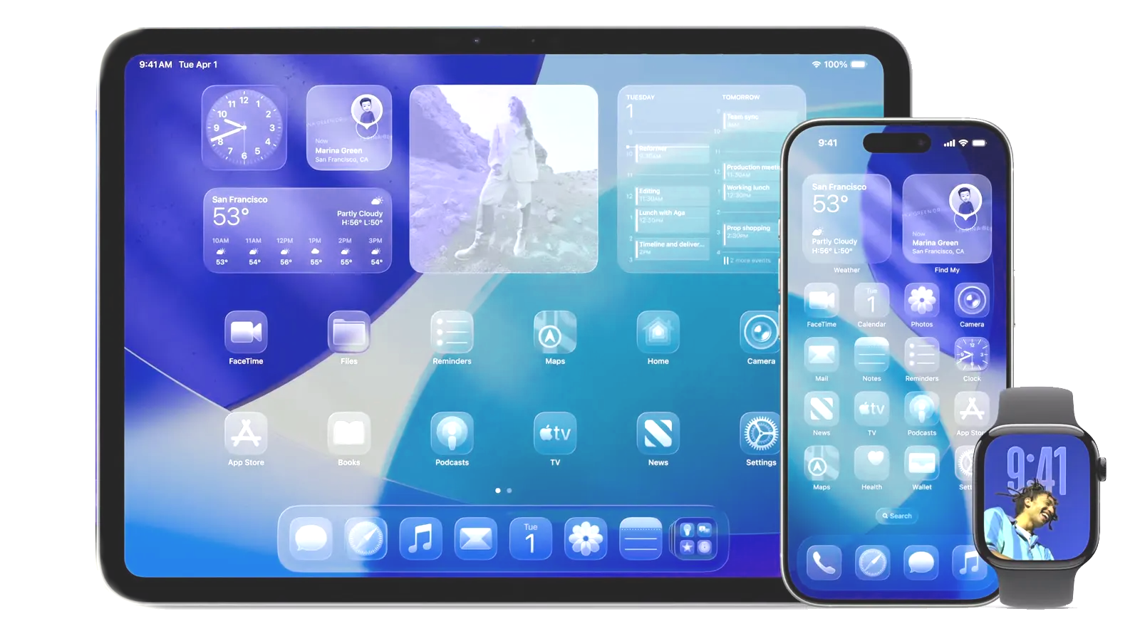 Apple’ın Yeni Yazılım Tasarımı: “Liquid Glass” 2 applein yeni yazilim tasarimi liquid glass 0 GPgHgmN5