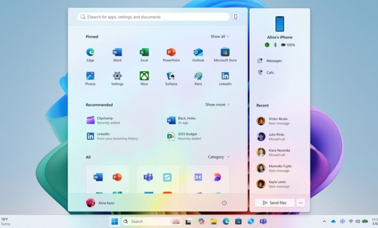 microsoft windows 11 baslat menusunu yeniledi 4UMtFQkw