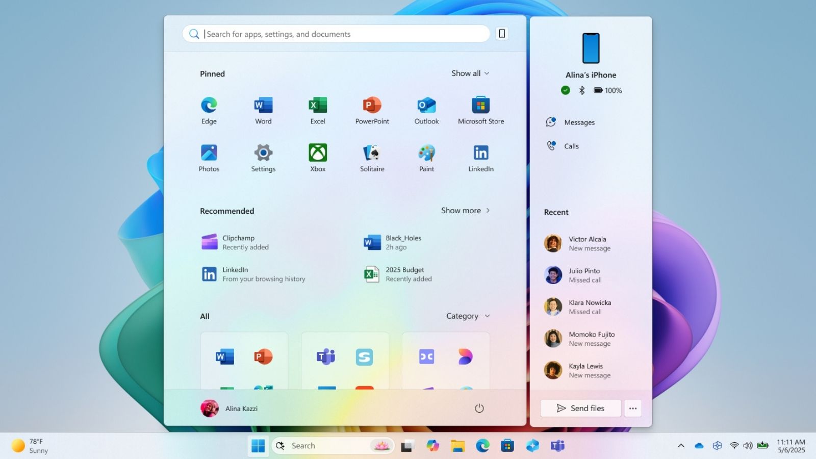 Microsoft, Windows 11 Başlat Menüsünü Yeniledi 1 microsoft windows 11 baslat menusunu yeniledi 4UMtFQkw