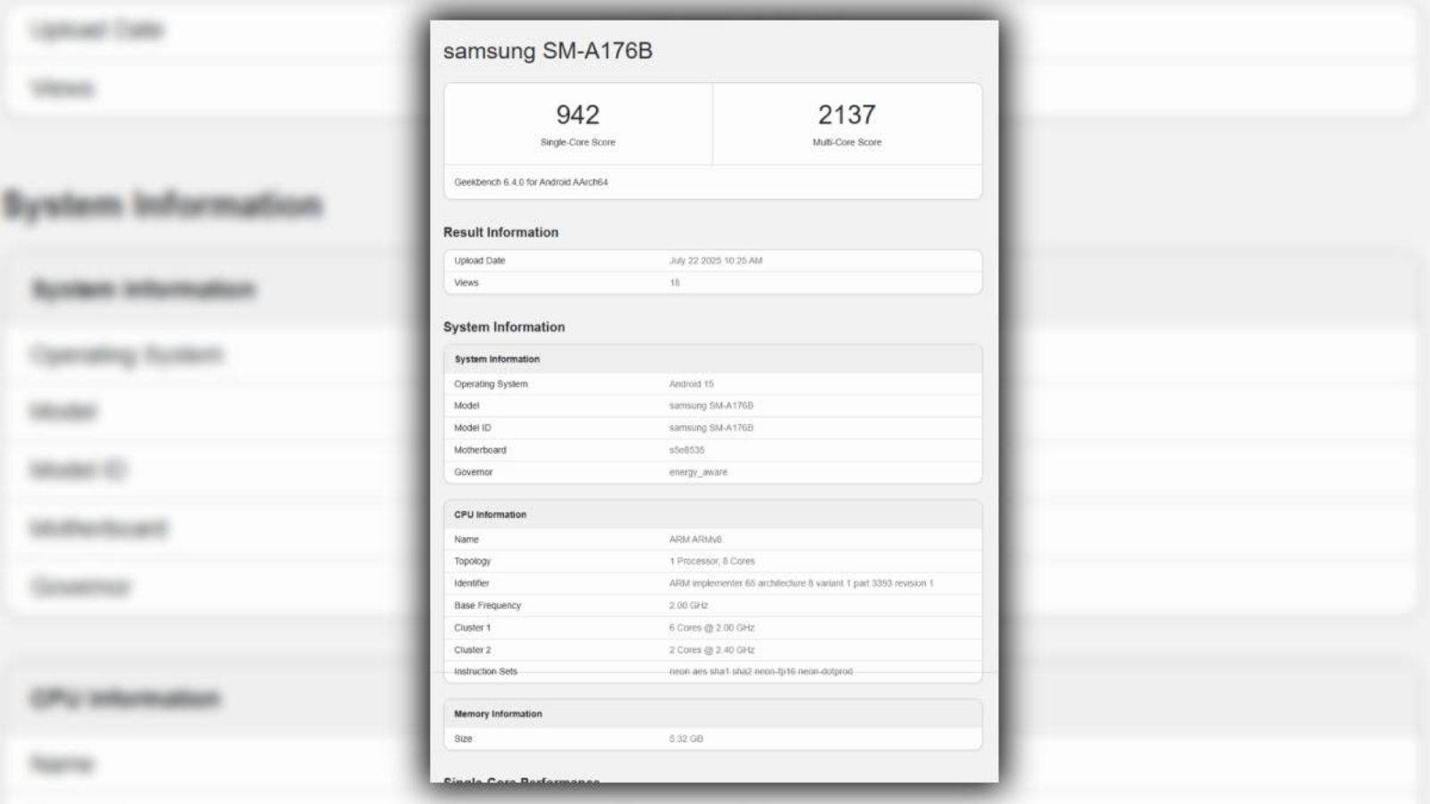 Samsung Galaxy A17 5G Geekbench Testinde Sınıfı Geçti mi? 2 samsung galaxy a17 5g geekbench testinde sinifi gecti mi 0 tdtXKMtL