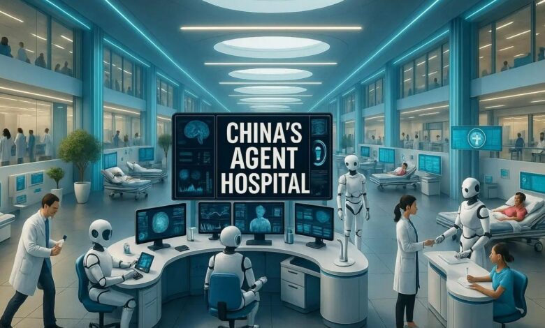 dunyadaki ilk yapay zeka hastanesi agent hospital acildi yw9AkM1I