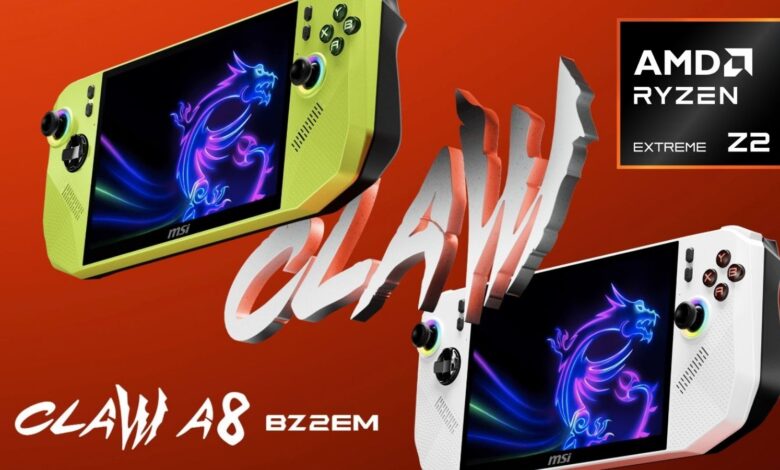 msi claw a8 ryzen z2 extreme cikis tarihi ve fiyati rgLpZjRp