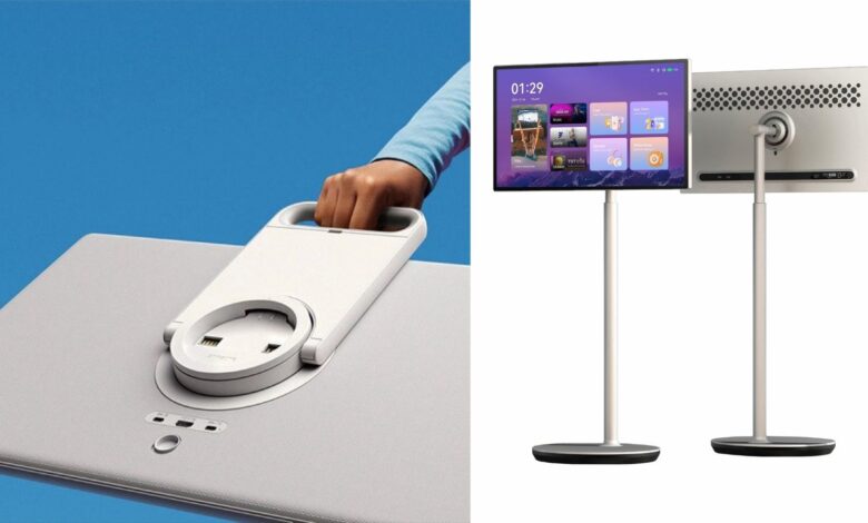 samsung tasinabilir smart tvsini tanitti RXpkjY8f