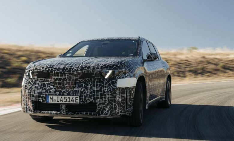 yeni bmw ix3ten ilk ipucu gorseli paylasildi VAfYnley