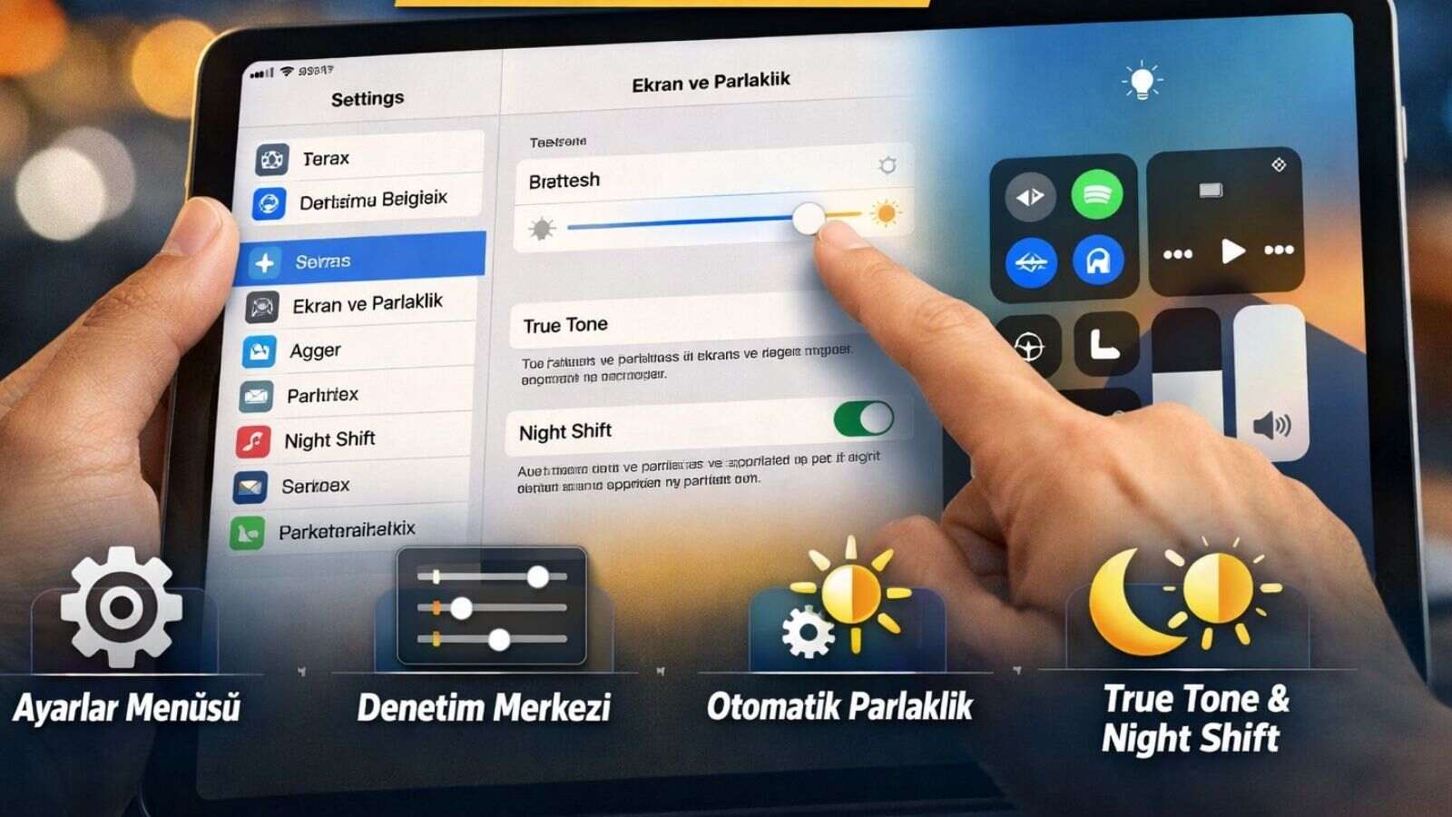 iPad Ekran Parlaklığı Nasıl Ayarlanır? 1 ipad ekran parlakligi nasil ayarlanir Z9eWusDw