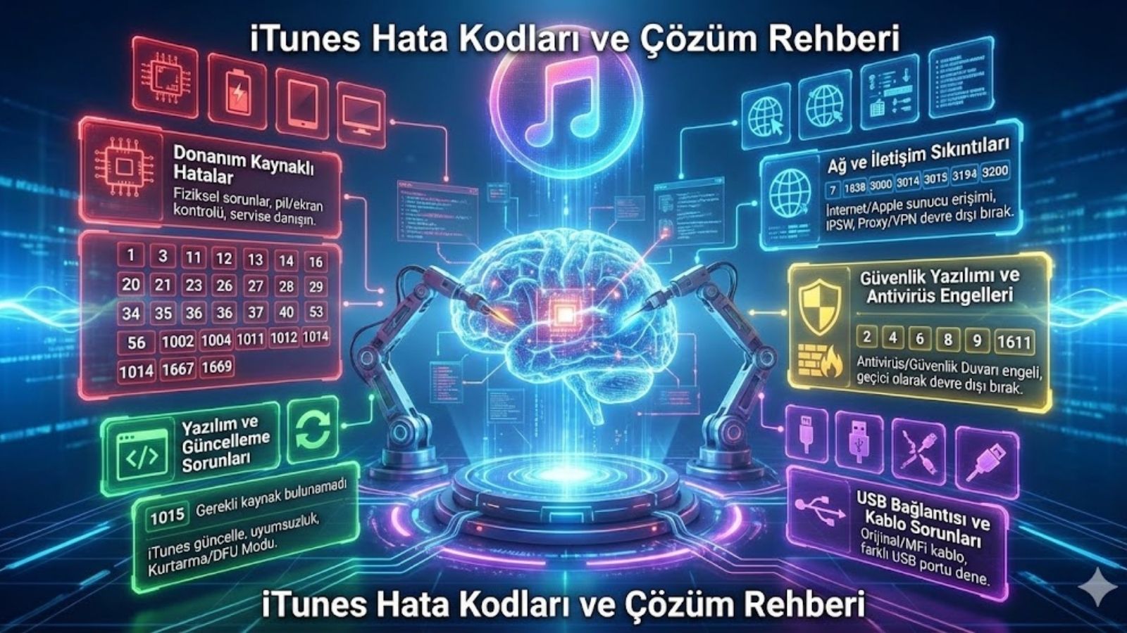 itunes hata kodlari ve cozum rehberi karsilastiginiz sorunlari nasil giderirsiniz yWZCWODw